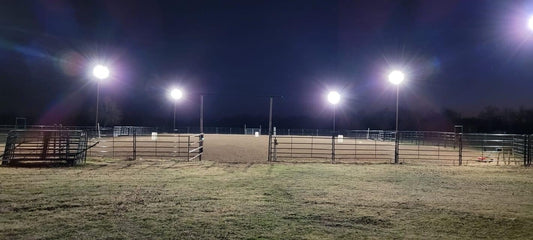 Ranchhand Solar Light 1000W Fence Mount